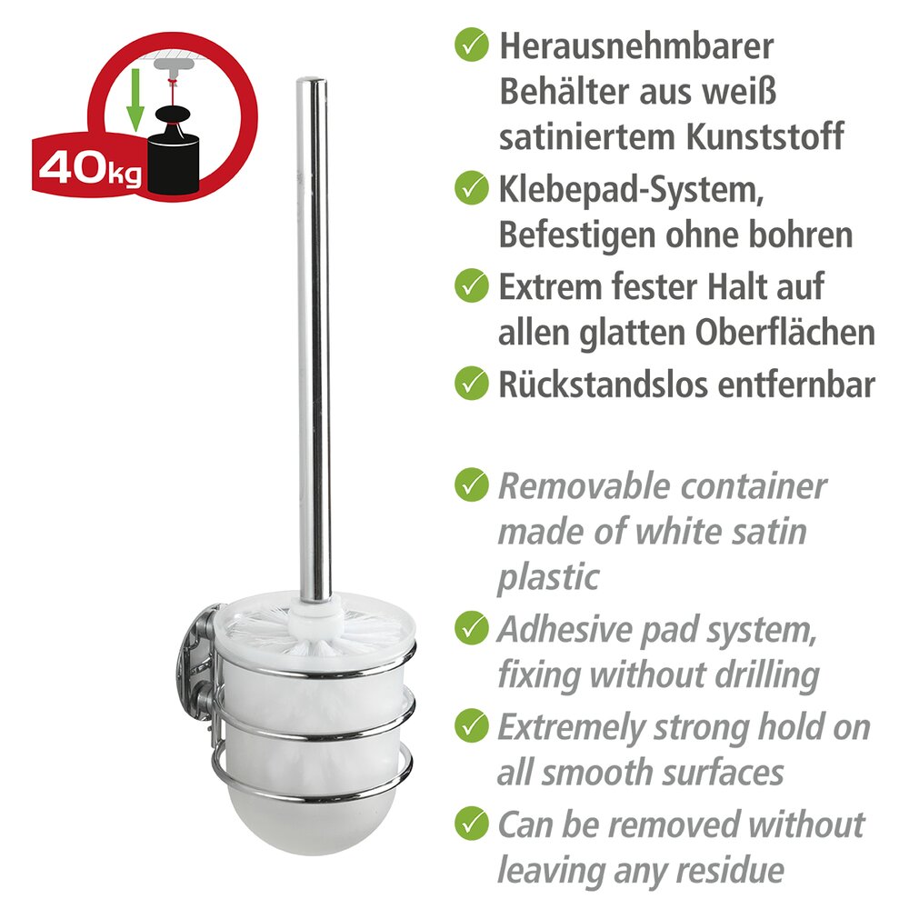 Turbo-Loc® WC-Garnitur  Befestigen ohne bohren