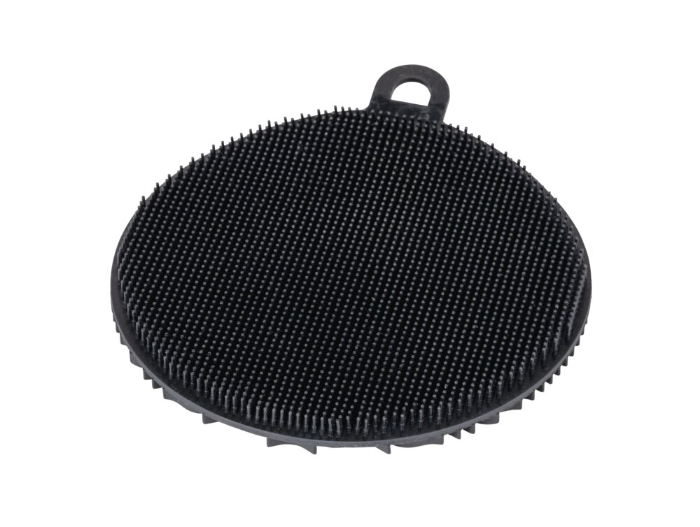 Silikon Spülschwamm Mod. Soft Schwarz 2er Set  Geschirrschwamm mit feiner Noppenstruktur