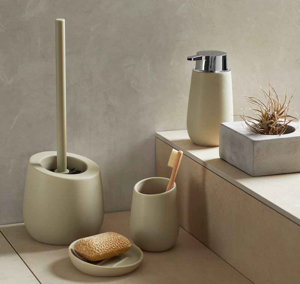 WC-Garnitur Mod. Badi Beige hochwertige Keramik
