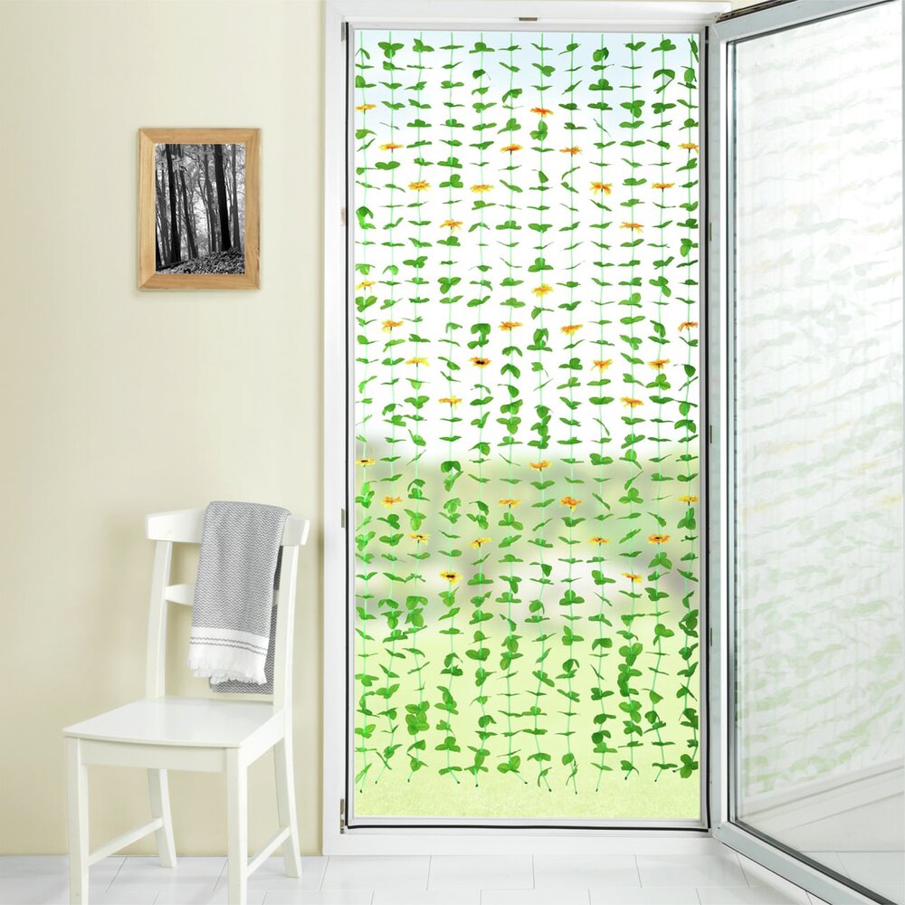 Rideau de feuilles Tournesols  protège des insectes & des regards