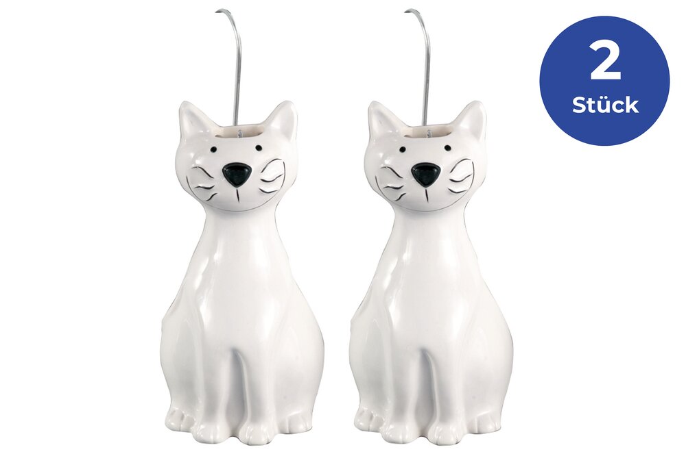 Luftbefeuchter Mod. Katze, 2er Set  Füllmenge 300 ml