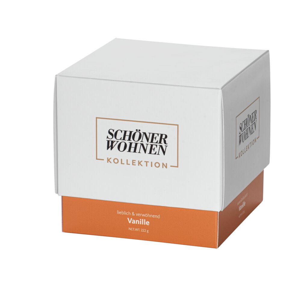 Collection SCHÖNER WOHNEN Bougie parfumée Mod. Vanilla L  Durée de combustion 45 - 55 heures