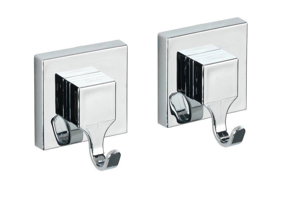 Vacuum-Loc® Haken-Set eckig  2er Set, Befestigen ohne bohren