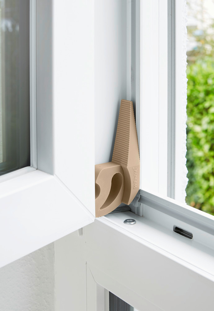 Türstopper und Fensterstopper Multi-STOP® Beige  für Türen, Fenster und Schubladen