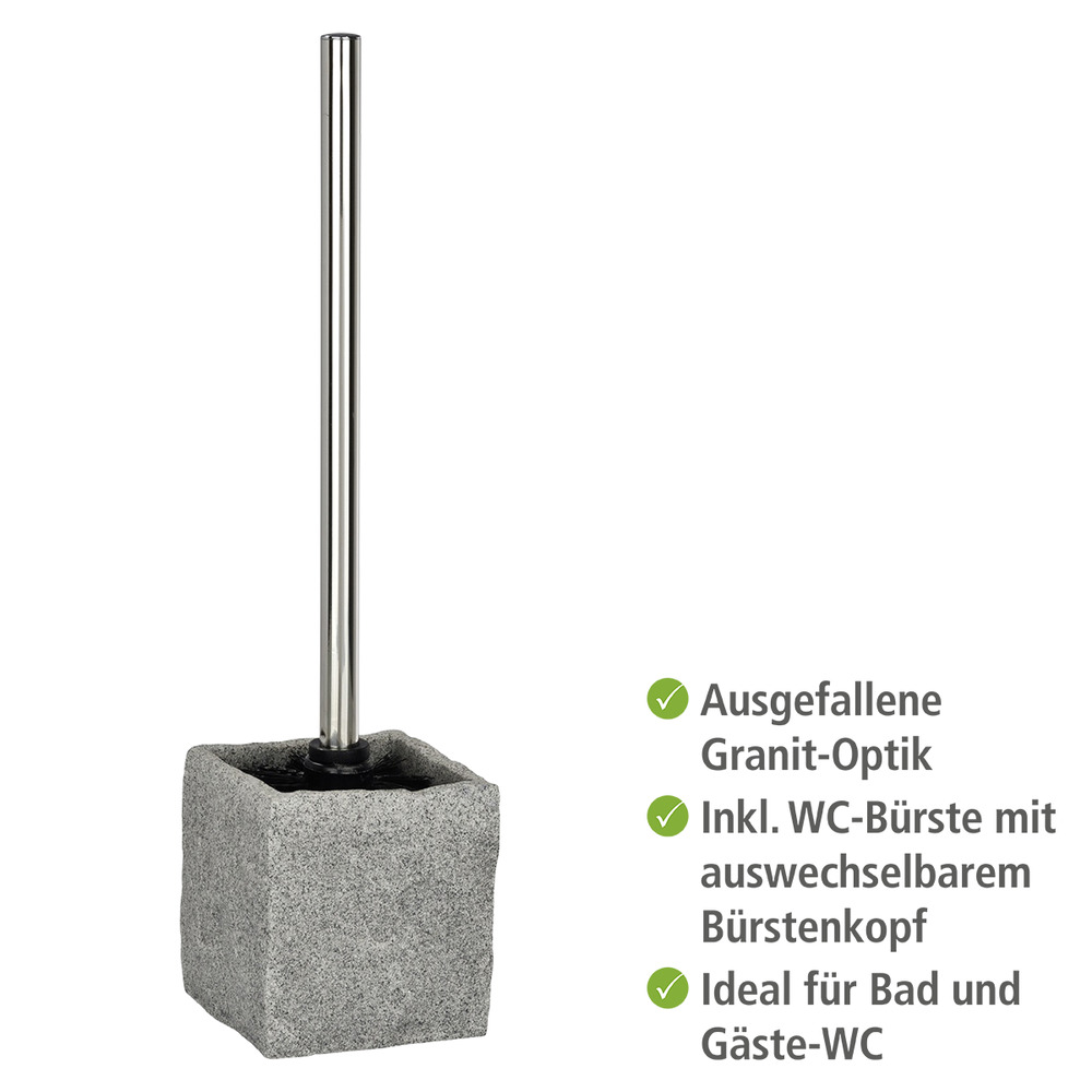 WC-Garnitur Mod. Granit  Stein-Optik