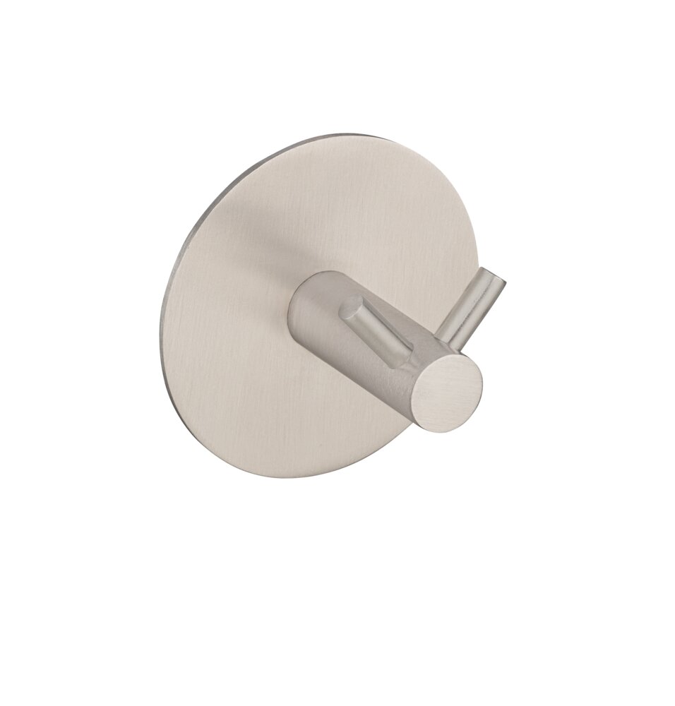 Wandhaken Duo Mod. MELETO Matt  zum Kleben oder Bohren