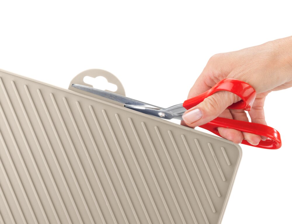 Afwateringsmat Mod. Nelia, beige, kunststof, 34x40x3 cm