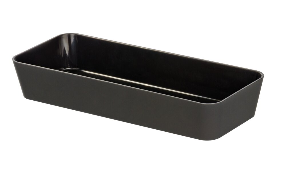Ablage Mod. Gom Black  mit Soft-Touch Beschichtung