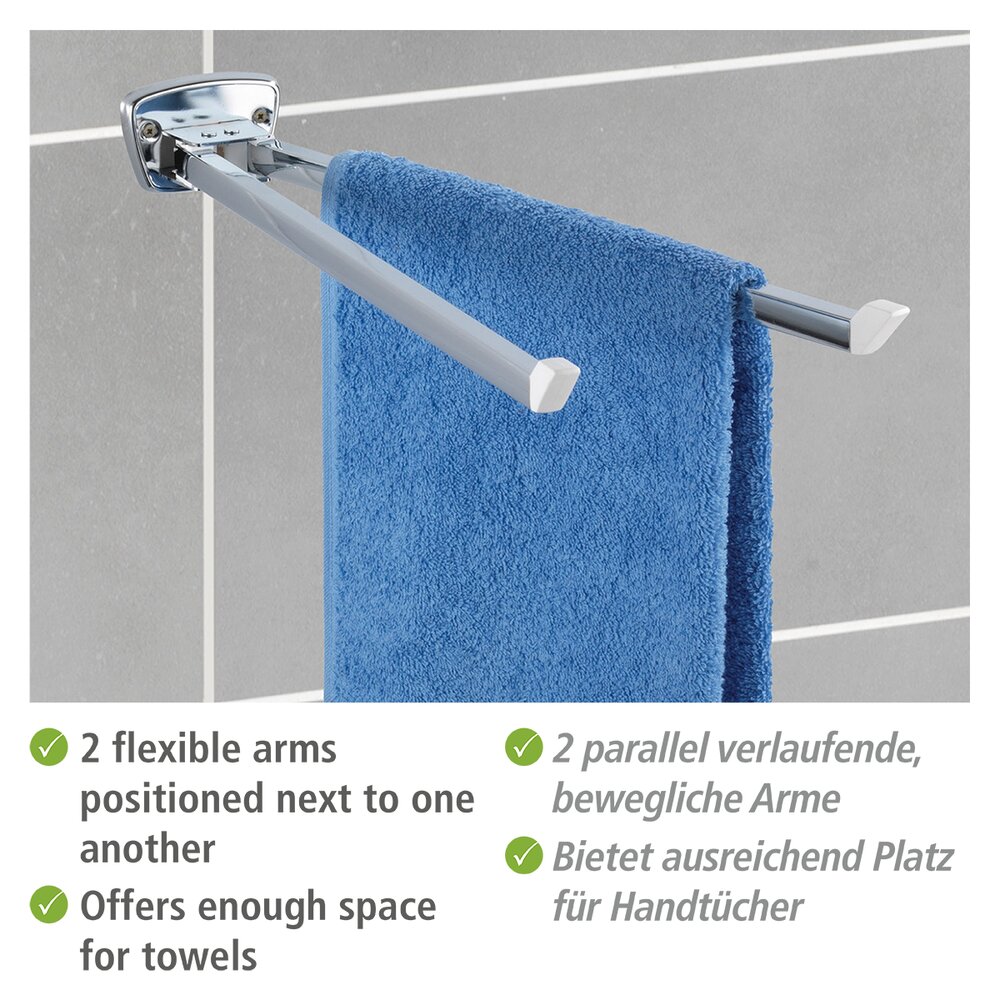 Basic handdoekrek, glanzend