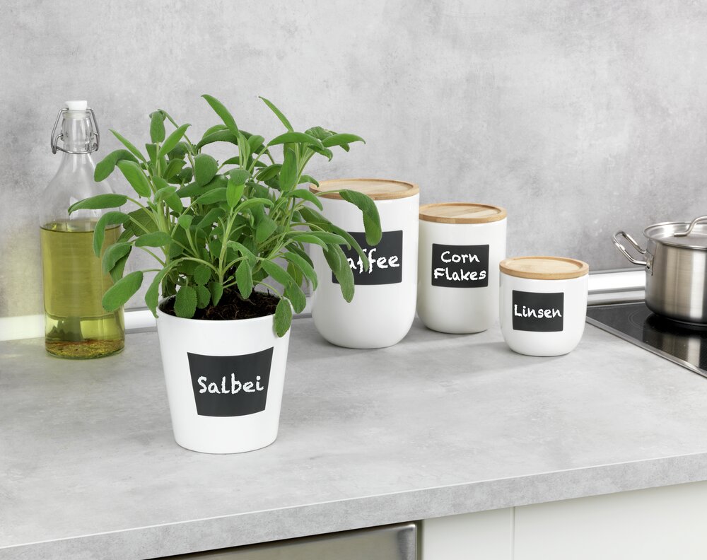 Aufbewahrungsdose Mod. Waia 0,45 l  Vorratsdose aus hochwertiger Keramik