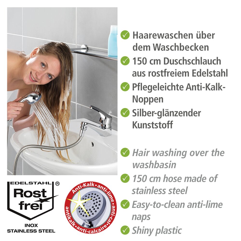 Wastafel douche