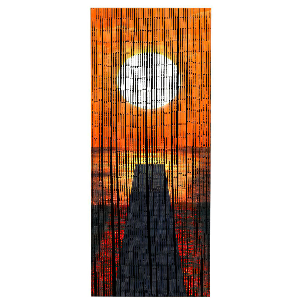 Bambusvorhang Mod. Sonnenuntergang  90 x 200 cm