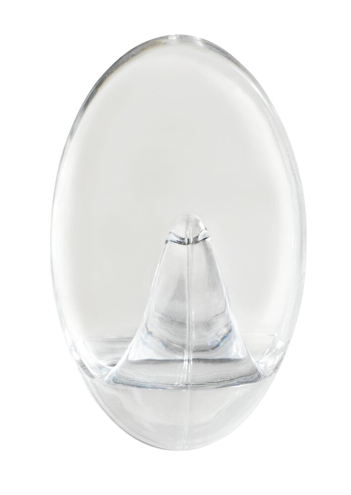 Maxihaken transparent 2er