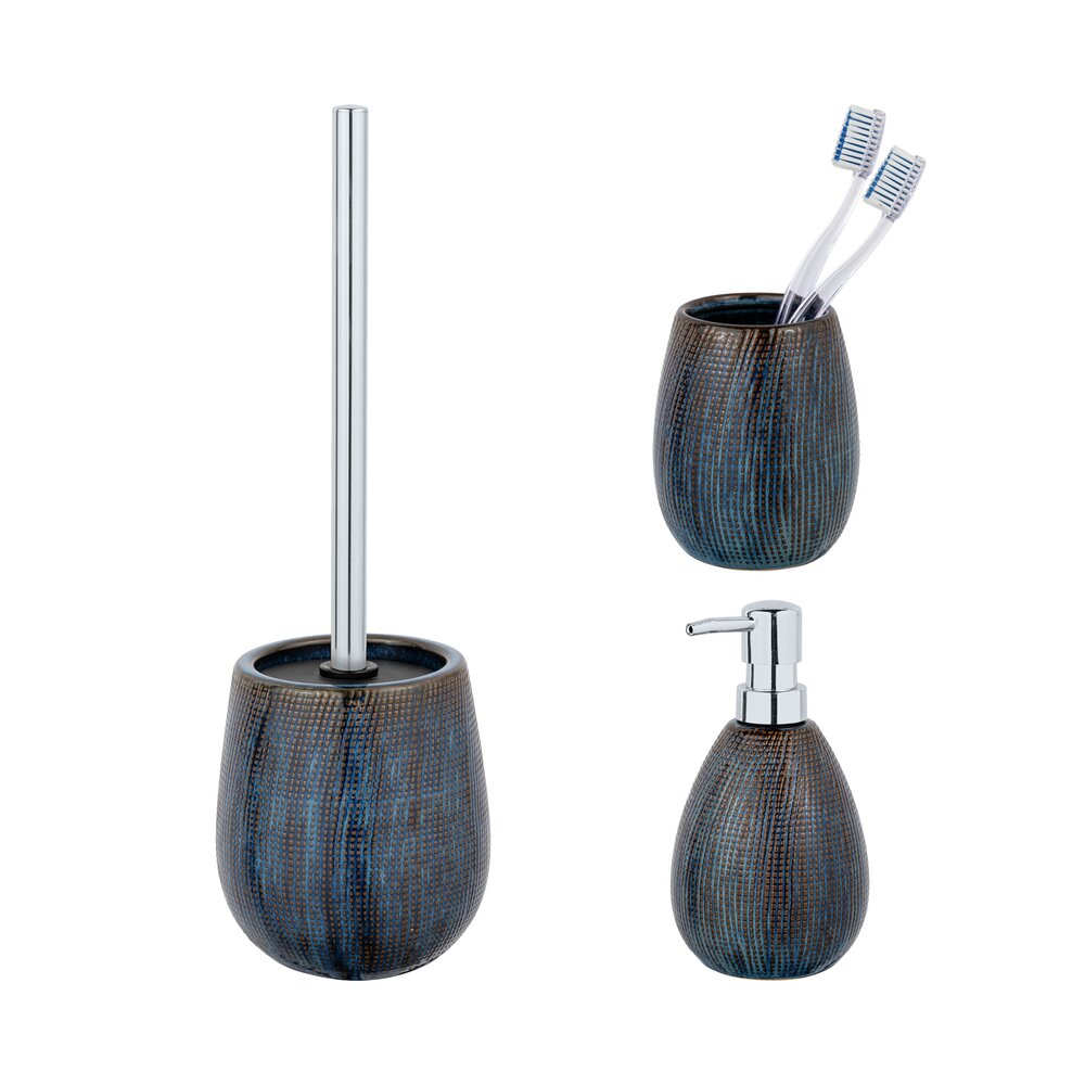 Keramik Bad-Accessoire Set Mod. RONTA 3-teilig
