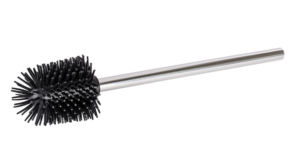 Brosse de silicone avec manche acier inox  Ø 8,5 cm