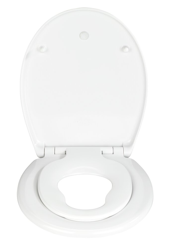 WC-Sitz Mod. Delos Family weiss,EasyCl.,Durop  aus antibakteriellem Duroplast