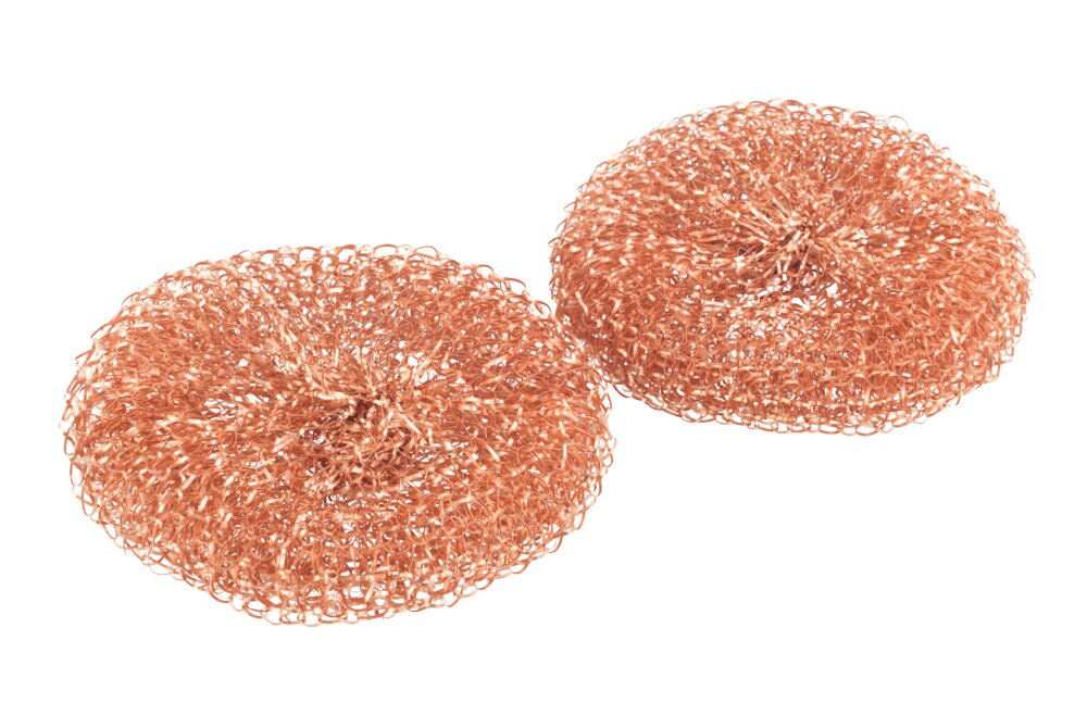 Lot de 3 éponges à récurer robustes avec revêtement en cuivre pour nettoyer la vaisselle, les casseroles, les poêles, les fours, faciles à nettoyer Lot de 3 éponges à récurer robustes avec revêtement en cuivre pour nettoyer la vaisselle, les casseroles, les poêles, les fours, faciles à nettoyer