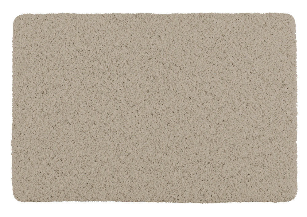 Badematte Loop Mod. Indoor & Outdoor Taupe  mit rutschhemmender Struktur