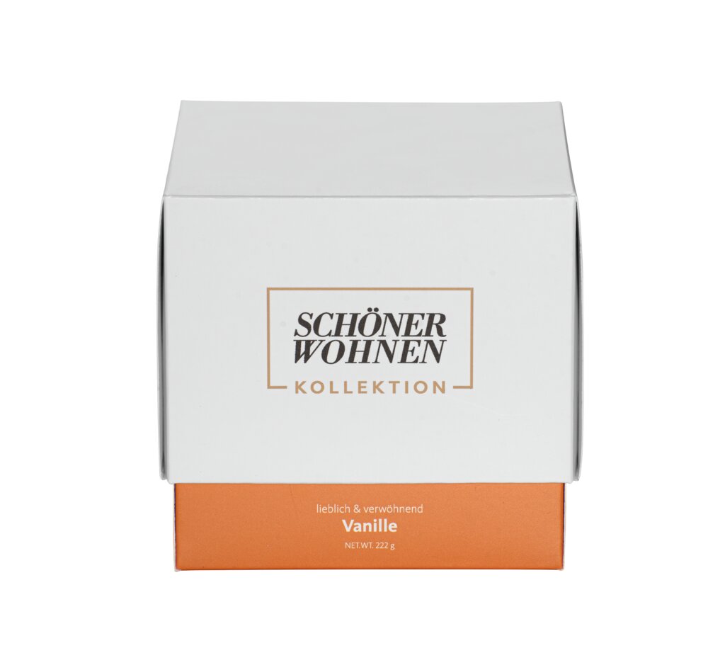 Collection SCHÖNER WOHNEN Bougie parfumée Mod. Vanilla L  Durée de combustion 45 - 55 heures