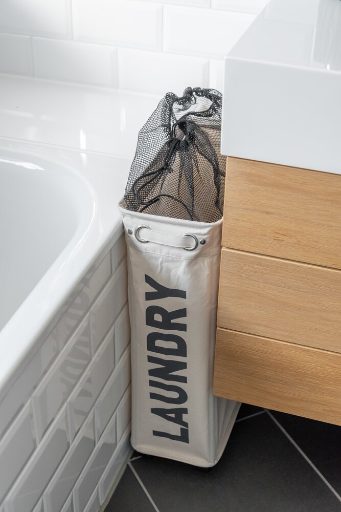 Wäschesammler Mod. Corno Beige  Wäschekorb, 43 l