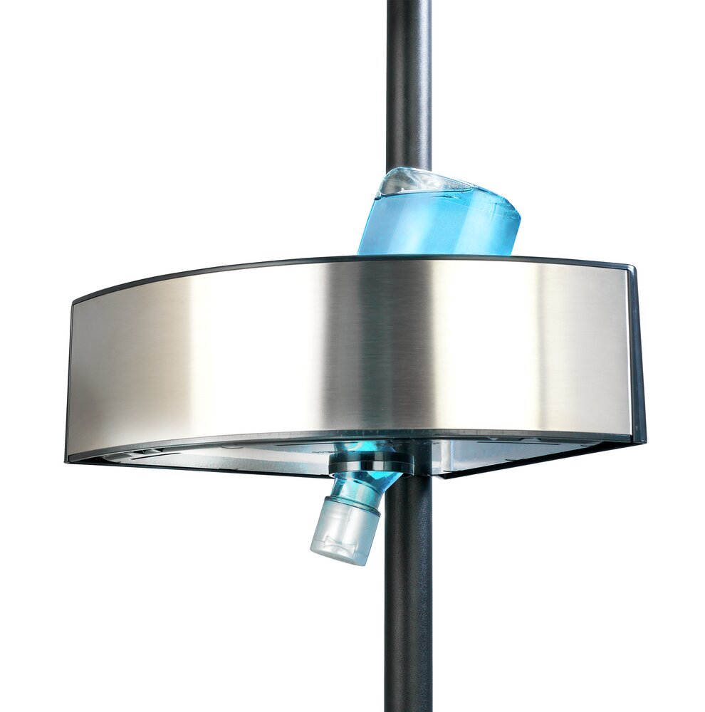 Telescopische douchehoek Premium Big Zwart
