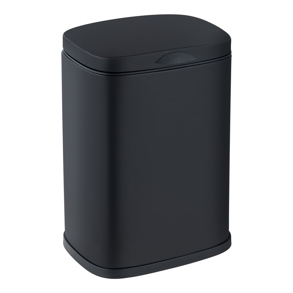 Wandcosmetica-afvalbak mod. Sare zwart 3 l