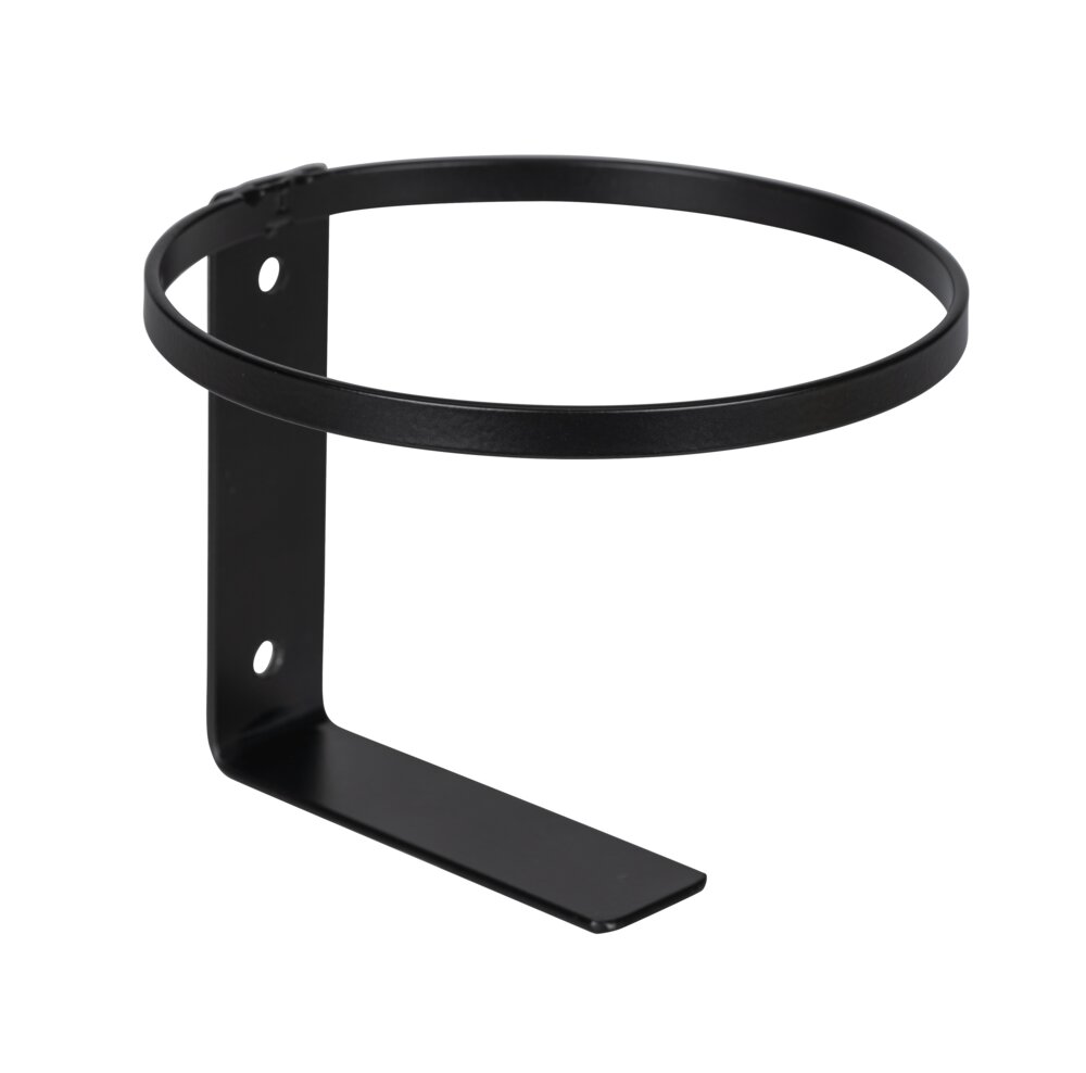 Turbo-Loc® WC-Garnitur Mod. Carpino Schwarz  Befestigen ohne Bohren