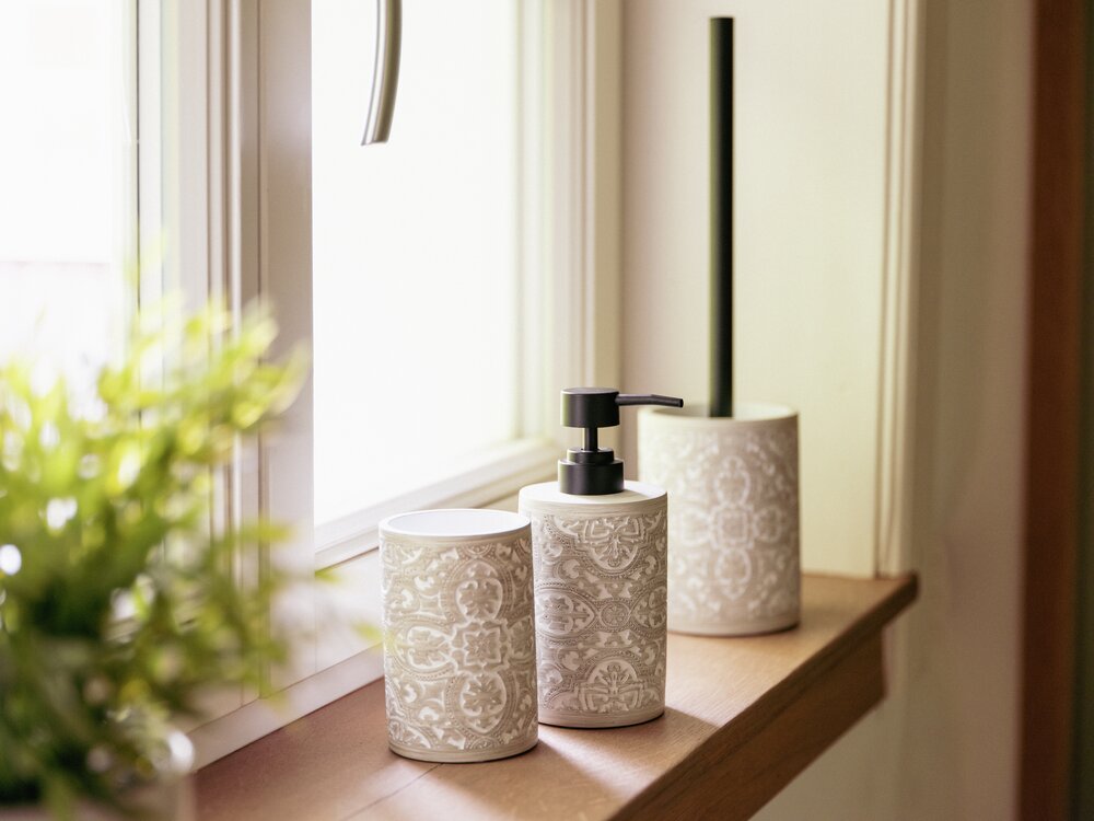 Zeepdispenser Ortezzano Grijs