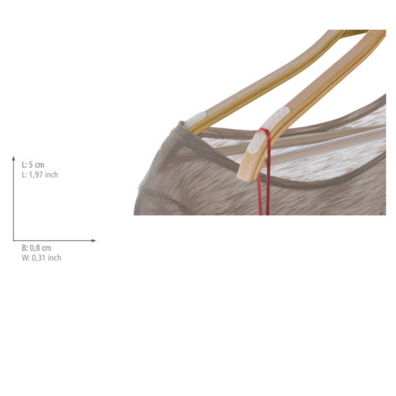 Anti-Rutsch-Streifen, 20 Stück  für Kleiderbügel
