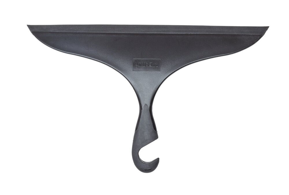 Badezimmerwischer Mod. Loano XXL Schwarz  mit Haken