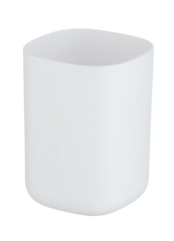 Davos tandenpoetstrommel, mat wit