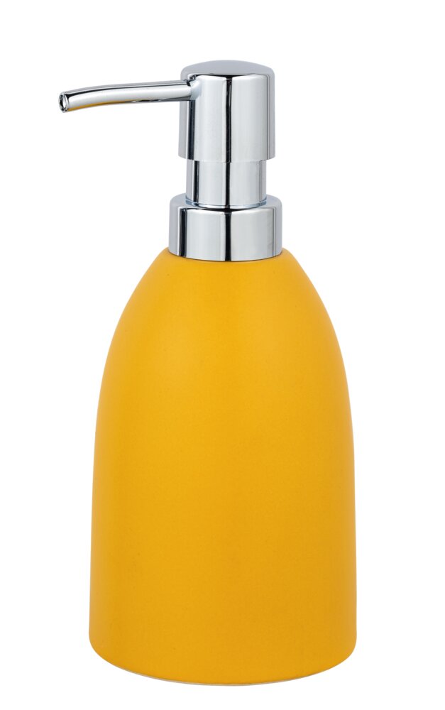 Keramik Bad-Accessoire Set Mod. FUNO, Gelb  3-teilig