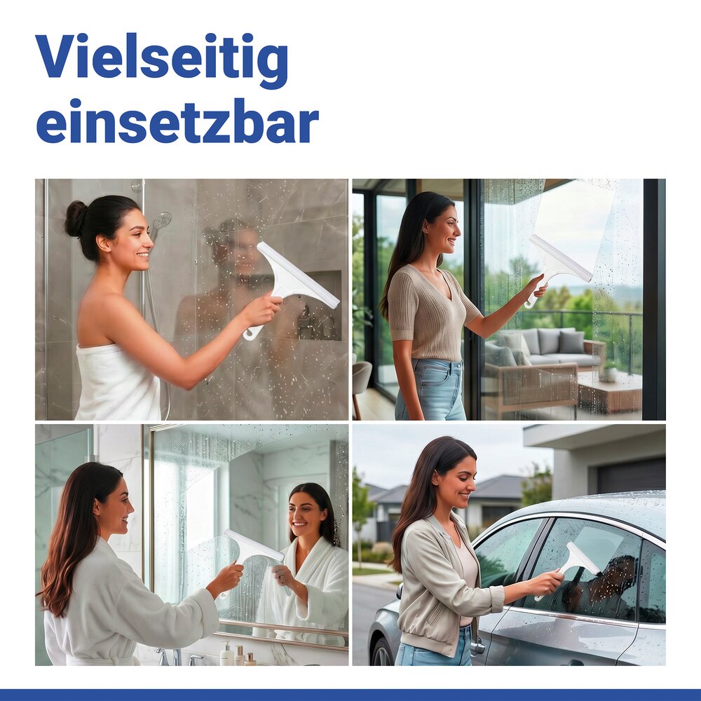 Badezimmerwischer  zum streifenfreien Reinigen