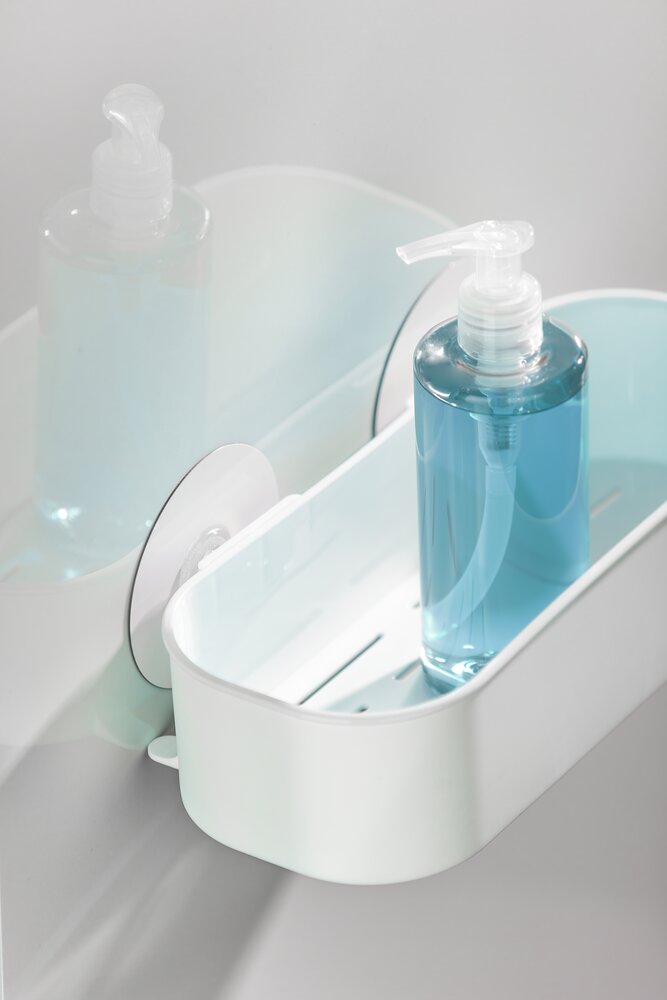 Static-Loc® Wandablage Osimo Weiß  Befestigen ohne bohren