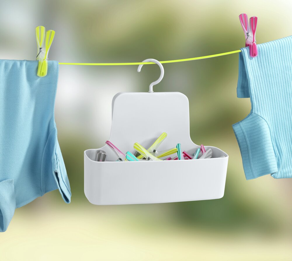 Serviteur de douche Barcelona blanc  plastique spéciale, incassable