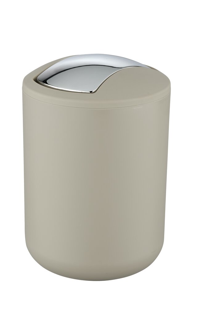Schwingdeckeleimer Mod. Brasil S Taupe, 2 Liter 2 Liter