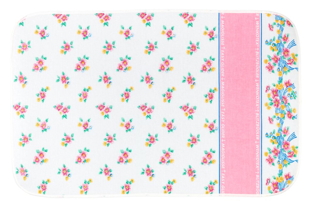 Blitzbügler-Bügeldecke Mod. Blütenpracht  100 x 65 cm