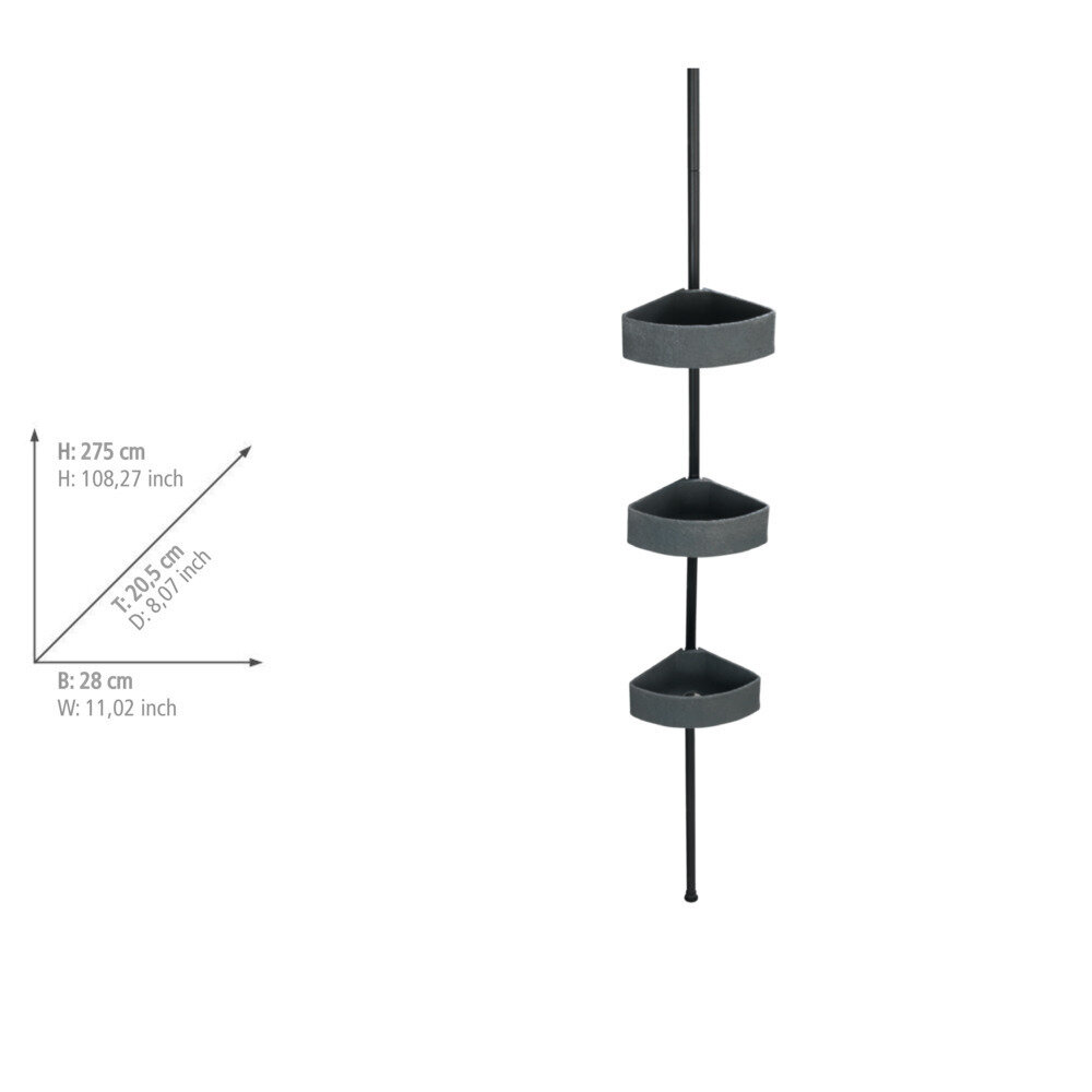 Villata telescopische hoekplank