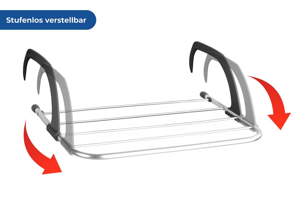 Wasdroger en opbergrek 2-in-1