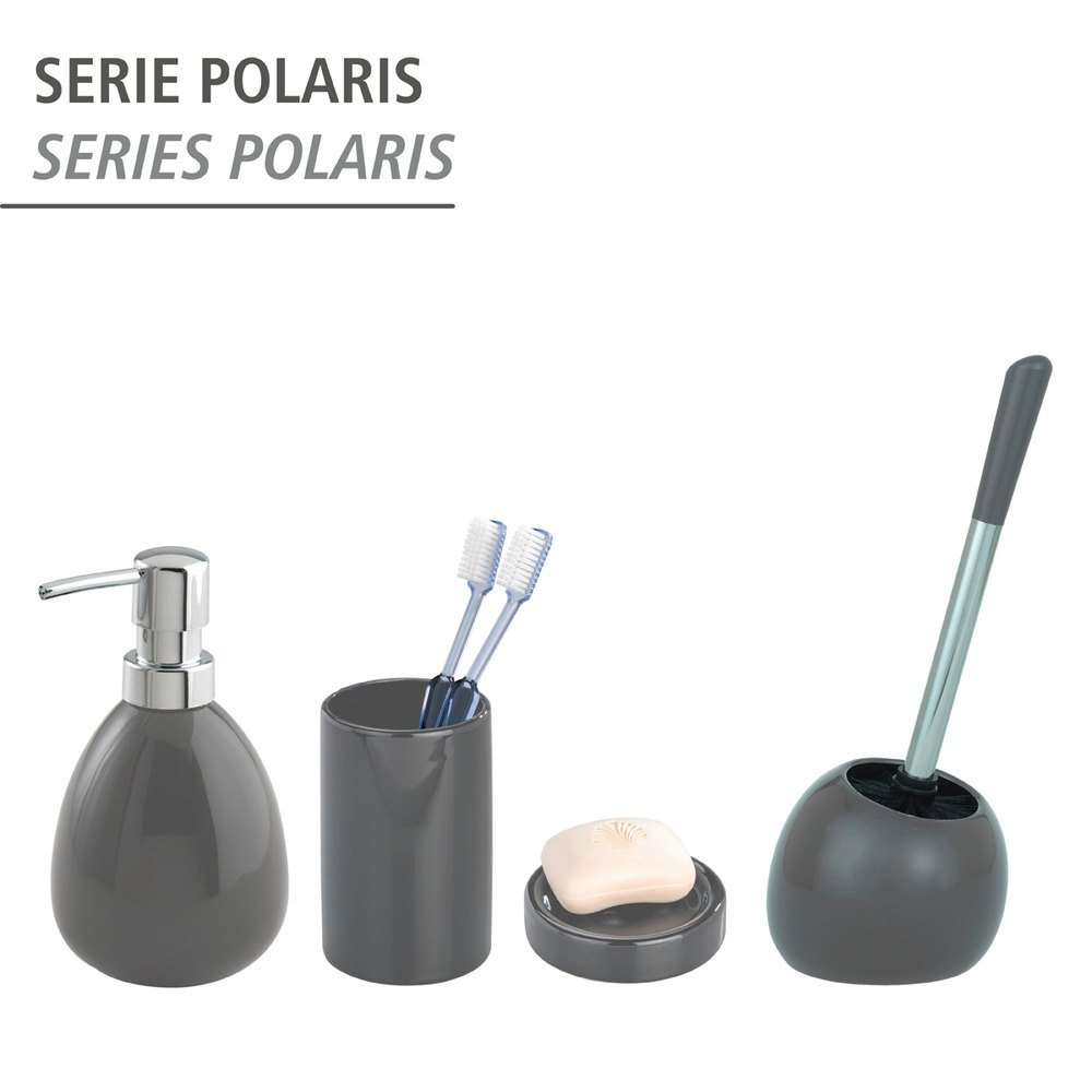 Zahnputzbecher Mod. Polaris Grey  Keramik