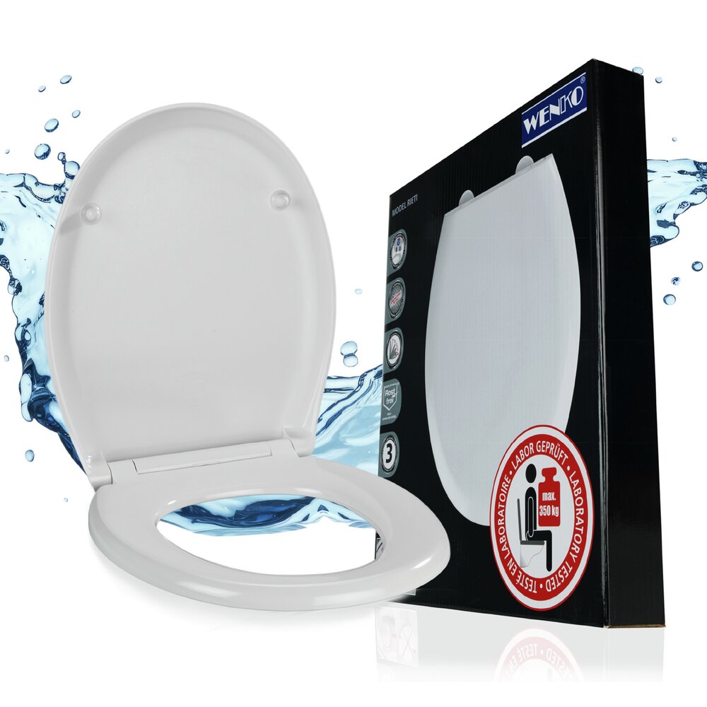 Toiletbril Mod. Rieti Wit