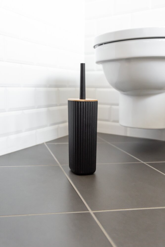 Brosse WC Rotello, noir  Porte-brosse WC
