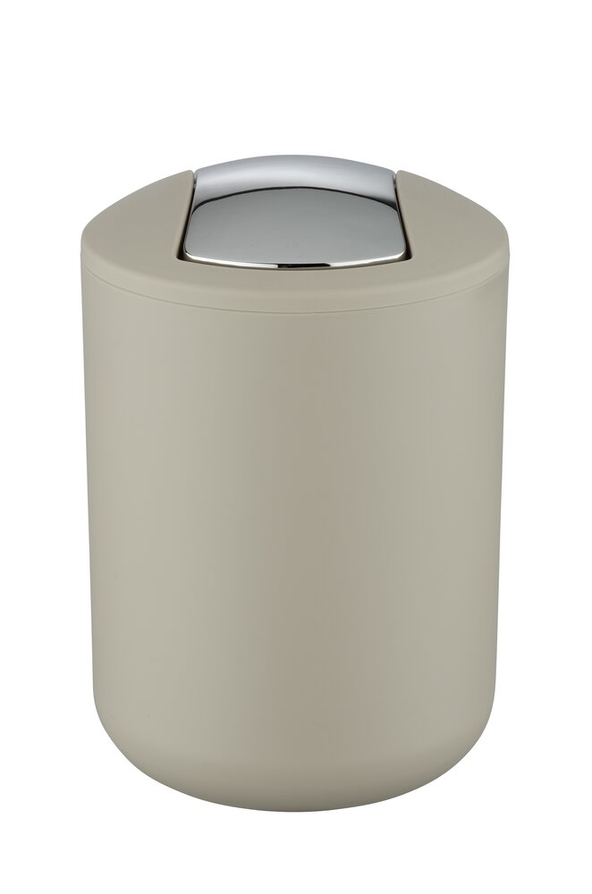 Schwingdeckeleimer Mod. Brasil S Taupe, 2 Liter  2 Liter