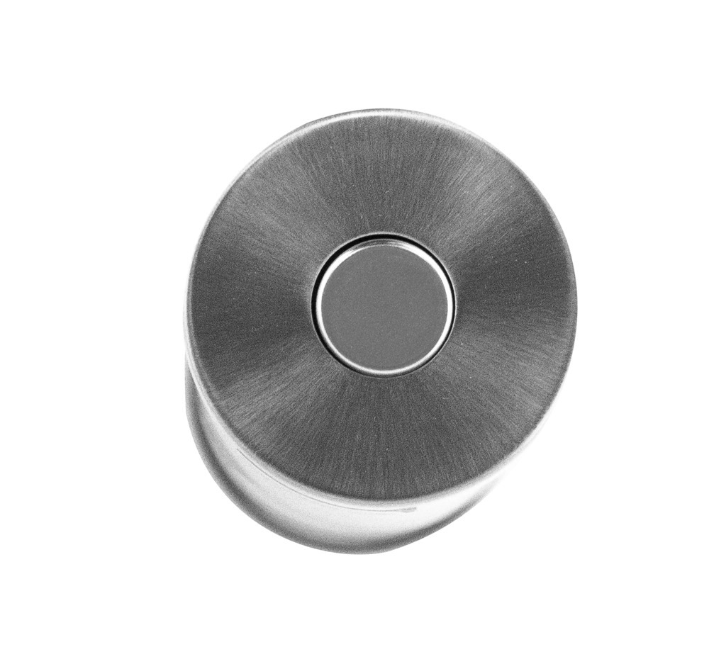 Salz- und Pfeffermühle Mod. MIKELA, silber/weiß, Keramik, Ø5x23 cm  mit elektrischem Mahlwerk