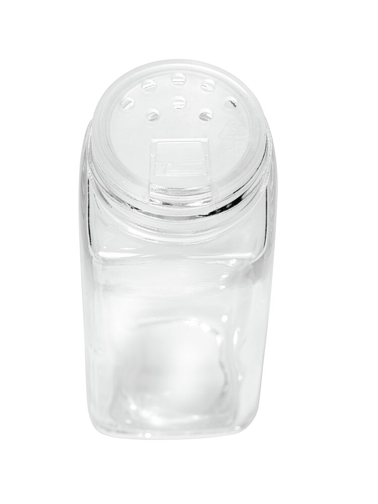 Glas-Gewürzstreuer Mod. Anni  mit Bambus-Deckel