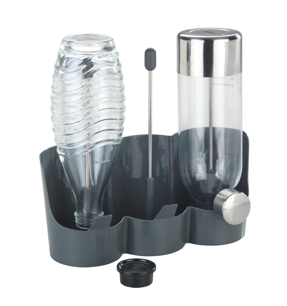 Flaschenhalter Mod. Filia  zum schnellen Trocknen für bis zu 3 Flaschen