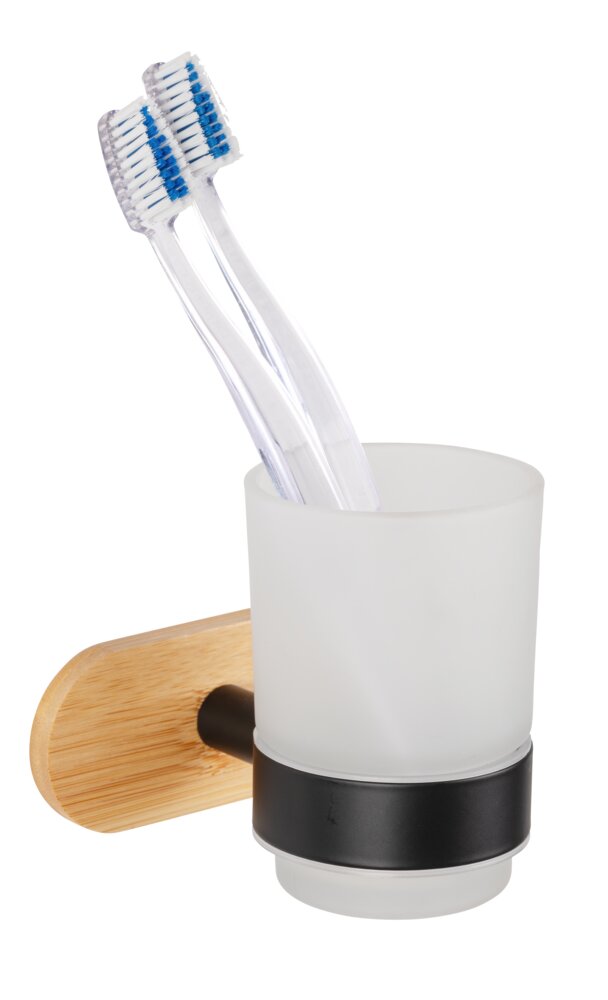 Turbo-Loc® Porte gobelet   Gobelet amovible en verre satiné