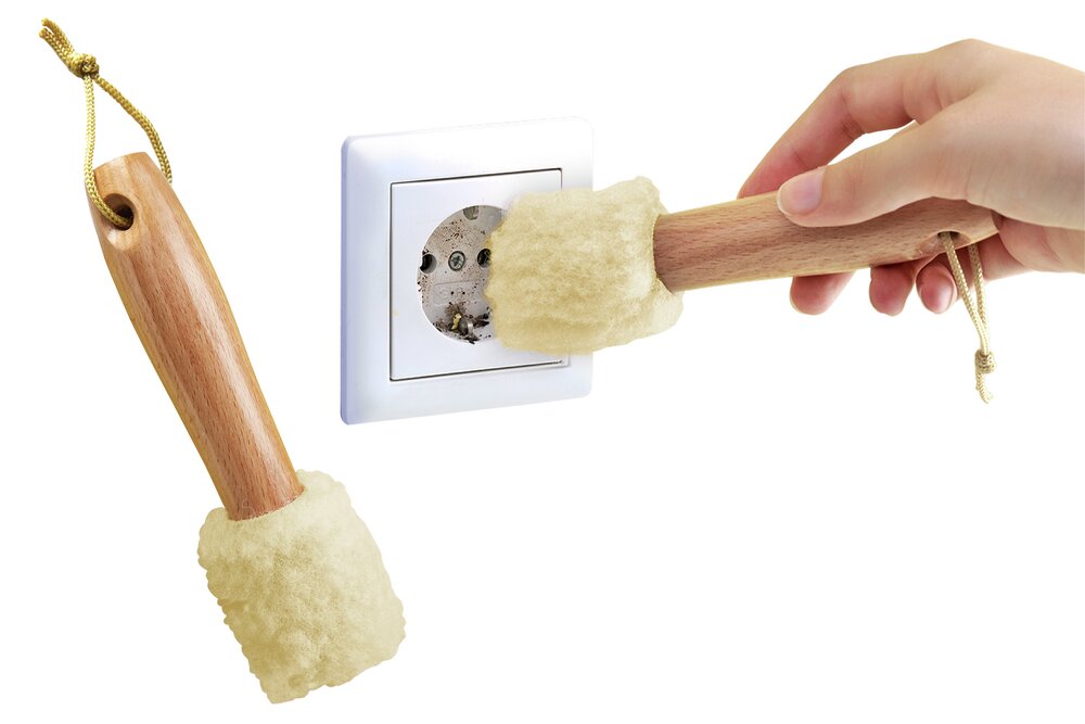 Steckdosen-Reiniger Mod. Poly  für alle handelsüblichen Steckdosen geeignet