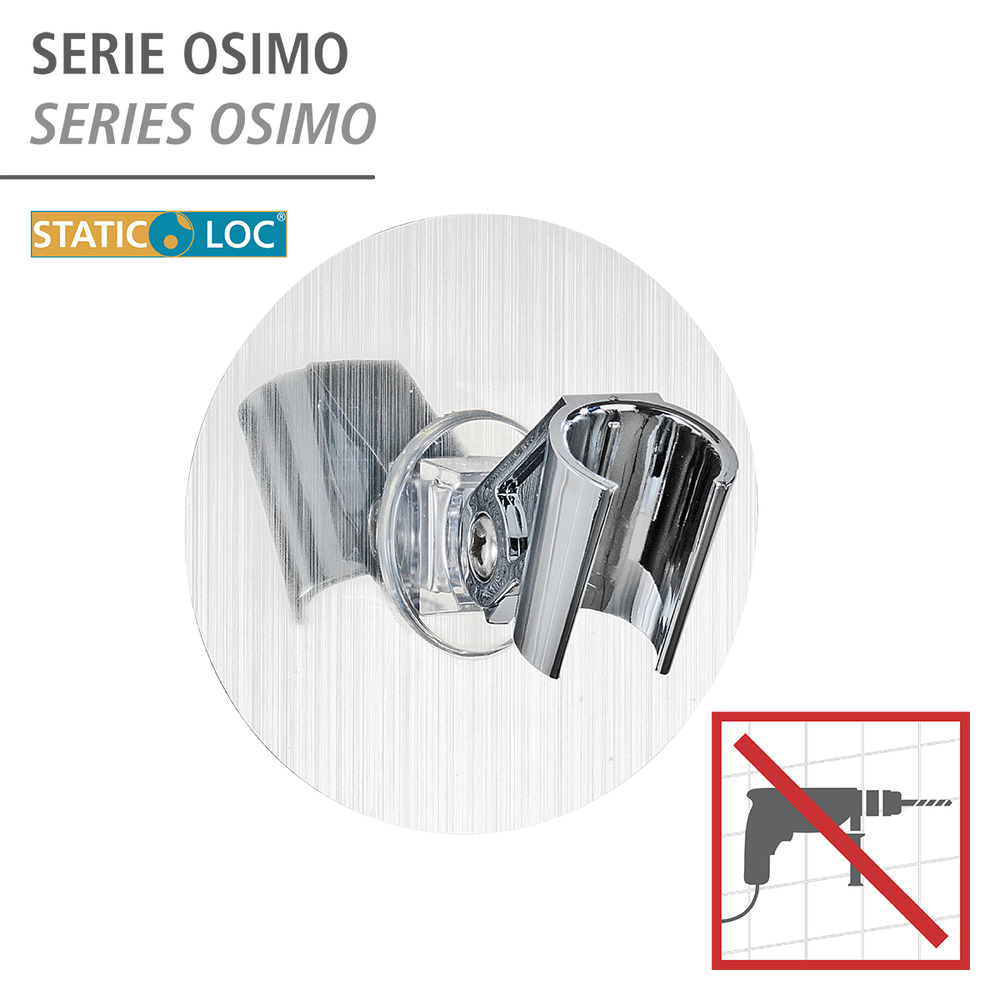 Static-Loc® Duschkopfhalter Osimo  Befestigen ohne bohren