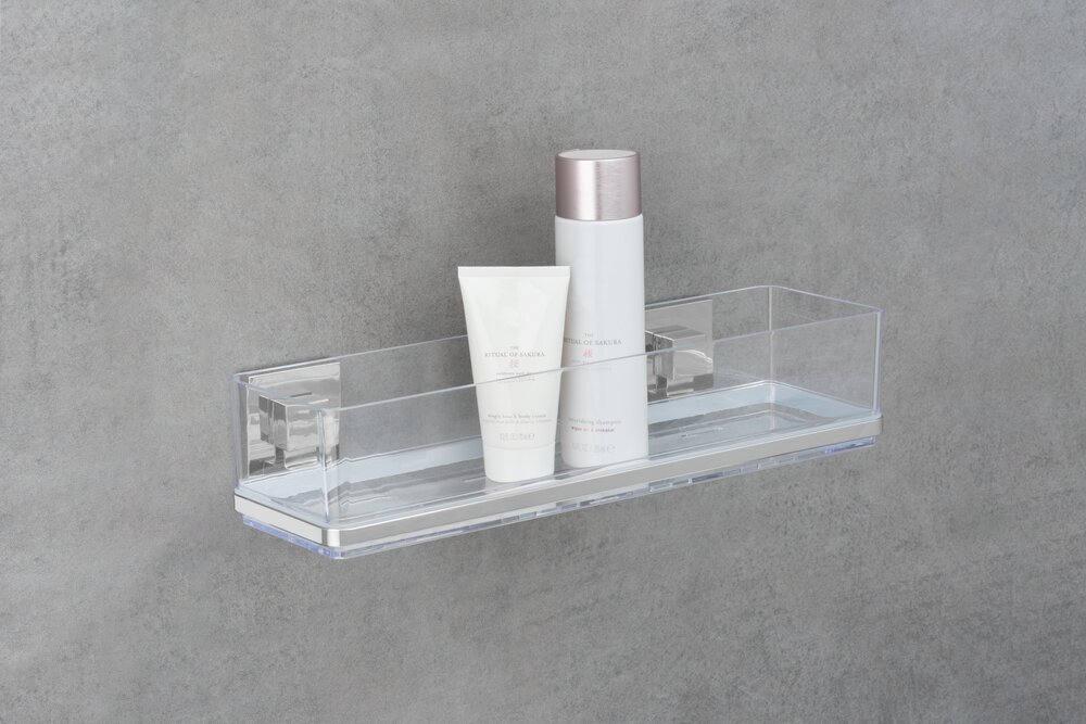 Vacuum-Loc® Edelstahl Maxiablage Mod. Quadro  Befestigen ohne bohren